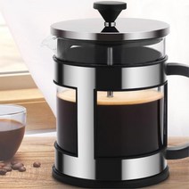 el579 차우리기 프렌치프레스 1L 원두커피 원두커피머신 드랍커피/자동커피머신/집들이선물/친구선물/사무실커피/홈카페/드립커피머신/블랙커피/사무실용품/커피메이커, 단일 모델명/품번