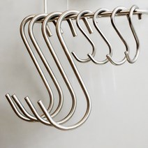 간단상점 스텐 에스자 고리 에스 걸이 S고리 1p, 스몰, 1개