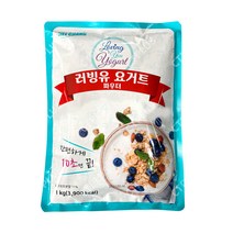 러빙유 요거트파우더 1kg X3개/플레인요거트 스무디