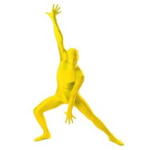 [S]전신쫄쫄이의상 고급형 옐로우, XXL