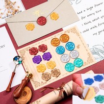 실링왁스인장 초대장스티커, 상품선택, 1실링스티커-포유