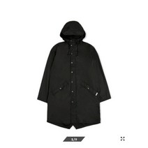 아이더 22년 신상/ 남녀공용 레인코트/ 가볍고 스판성 있음 PU소재로 착용감도 우수함 일상생활에도 착용가능한 코트형 남녀공용 우의(UA22921Z1)