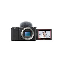 Sony ILCZVE10/B Alpha ZV-E10 렌즈 교환식 미러리스 Vlog 카메라