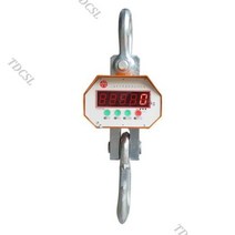 산업용 호이스트 후크 매달림 저울 중량물 측정기 4684369173, 주홍 1톤