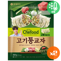 롯데푸드 쉐푸드 고기통교자 4봉 / 350g + 350g 2묶음, 상세페이지 참조