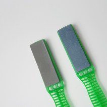 휴대용 양면 칼갈이 손잡이, 양면 손잡이 숯돌1p