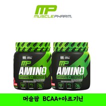 머슬팜 BCAA 아미노산 아르기닌 운동전부스터 헬스 보충제, 후르츠맛 30서빙