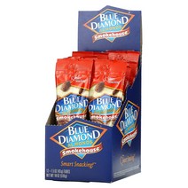 Blue Diamond Almonds Smokehouse 12 Tubes 1.5 oz (43 g) Each, 16 온스
