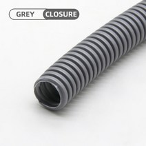 PP 절연 주름관 와이어 호스 스레딩 플라스틱 보호 슬리브 75mm345mm 1 m 5m 10m, 185.Grey Closure - AD 185 x ID