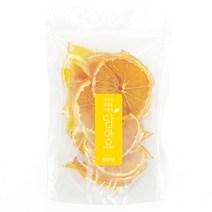 [당일발송] 담아요 수제 오렌지자몽청 지방 태우는 자몽오렌지에이드 자몽오렌지청 수제청, 1팩, 오렌지건조칩 (40조각)