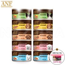 ANF 강아지캔 95g 5종콤보 10캔 / 맛별 12캔, 48캔 이상구입시 캔보관커버 증정, 1. 5종혼합 10캔 (각2캔)