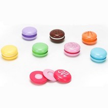 원색 색감자극 분리되는 마카롱 8pcs 주방놀이 장난감 19개월아기 찍찍이 인지발달 쉐프