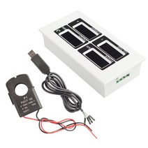 디지털전압계 4in 1 디지털 전류계 전압계 AC 전력 에너지 미터 80-260V 100A PZEM-004 단상 멀티 표시기, 03 004 Open CT and USB