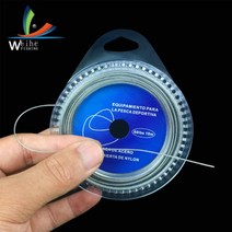 WEIHE 10M 지깅 바다낚시 와이어 낚시줄 삼치낚시 지깅낚시 부시리낚시 바다낚시 참치낚시 돌돔낚시 파핑 지깅 갈치낚시 방어낚시