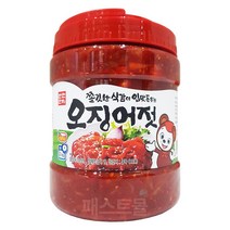 반찬단지 오징어젓2kg, 1개, 2kg