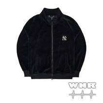 MLB) 공용 벨벳 하이넥 집업 3ATR00314-50BKS