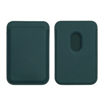 갤러플 아이폰 맥세이프 카드지갑 교통카드 수납 자석 홀더 포켓 케이스, 그린, 1개