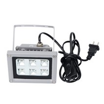 110-260V 405nm UV 수지 경화 라이트 + 모델 브래킷 60W 출력 SLA DLP 3D 프린터 부품용 가속 업그레이드, 02 UV light only