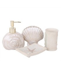 영국 레진 크리에이티브 5 피스 욕실 세면 용품 키트 로마 스타일 구강 세척제 컵 칫솔 홀더 세트, 06 4pcs set