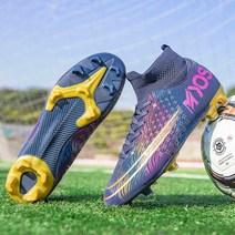 TINGRU 발목 축구화 발볼넓은 편한 풋살화 경량 가벼운 운동화 선수축구화