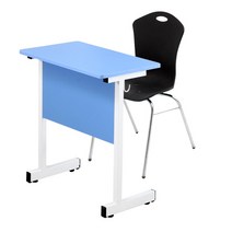 칼라기본형 1인용 책걸상세트 S05W06 (책상1+의자1), 블루