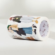 7cm 와이드 5 미터 긴 원래 WT 마스킹 테이프 패션 Washi 저널링 스크랩북 스티커 총알 저널 공급, paper material7cmx5m, 01 paper material7cmx5m