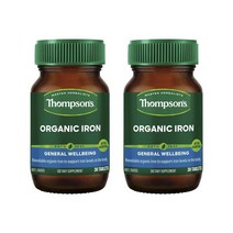 Thompsons 톰슨 철분 Iron 24mg 30정, 2개
