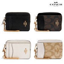 코치 미국 오리지날 지퍼 카드 케이스 Zip Card Case [미국LA직배송]