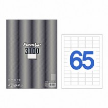 20매)/폼텍)바코드용라벨(LQ-3100, 상세페이지 참조, 상세페이지 참조, 상세페이지 참조