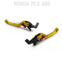 BPK PCX ABS전용 레버 21 22 23년 PCX125 브레이크 파킹 레버 접이식 조절 폴딩, 골드