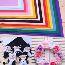 무수지(펠트지) 30x45cm / 비접착 부드러운 소프트 펠트지 펠트 휄트지 원단 공예, 빨강