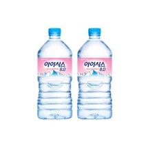 롯데아이시스8.0 1리터12펫 사무실생수배달 1L