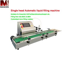액상충진기 소분기 MANSHENG 데스크탑 자동 자기 펌프 원 헤드 액체 충전 기계 컨베이어 큰 나무 유기 비료, 01 above 5 ml_01 110V_02 EU