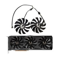 Jzwefdo 87mm 그래픽 카드 팬 GA92S2U DC12V 0.46A 4핀 냉각 ZOTAC GeForce RTX 2060 2070 2080 Ti 비디오 교체용(그래픽 A), Graphics Card Fan-BC
