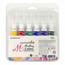 종이나라 마블링 물감 12ml 6색 마블링물감 미술교구 미술물감, 단품