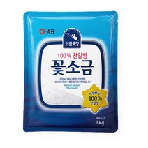 샘표 소금요정 꽃소금, 10개, 1kg
