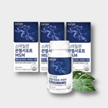 관절 연골 MSM 식이유황 비타민D 아연, (4개월분), 2개, 120정