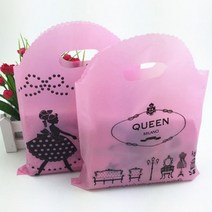 옷가게 포장용 비닐쇼핑백 큐트걸, 큐트걸 비닐쇼핑백