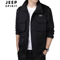 JEEP SPIRIT 지프 남성 봄가을 야상 카고코트 후드 소매 탈부착 조끼 캐주얼재킷 22MB783JC7179+사은품