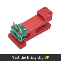 2.54mm 테스트 랙 PCB 클립 프로브 다운로드 프로그램 스프링 핀 SOP16 분리형 칩 기록 고정 장치, 06 8P, 06 8P