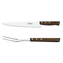 트라몬티나 주방용나이프7 + 카빙포크(large)-트래디셔널22219+22231, 단품없음