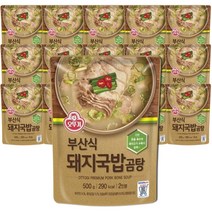 오뚜기 부산식 돼지국밥 500g, 1개
