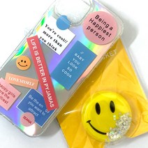세아나 스마일 그립톡 케이스
