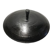 무쇠주물마을 무쇠 가마 솥뚜껑 37cm~65cm 무쇠솥뚜껑 무쇠솥 길들임 솥뚜껑구이팬 캠핑용 업소용, 3호 480호 48cm