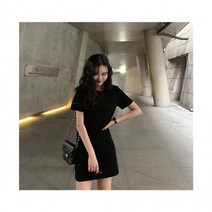 셀러허브 여성패션 [오노마] ONM 여성무지원피스 1P 여자 베이직 안에입는 기본 치마