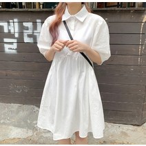 [러블리룩] 베이비돌 카라 원피스