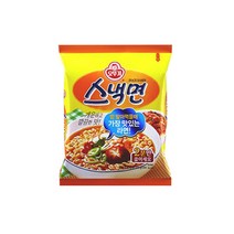 스낵면 20봉 밥말아 먹을때 맛있는라면 얇은면 오뚜기 스낵면, 개