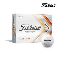 타이틀리스트 골프공 VELOCITY 1팩(12개) 2피스 2022 아울렛 타일러리스트