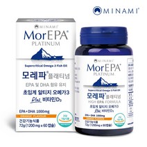 모레파 플래티넘 초임계 알티지 오메가3 60캡슐, 1개