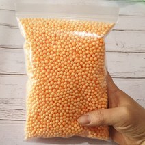 도매 파스텔 스티로폼 공 DIY 공예품용 미니 폼 구슬 장식 크리스마스 트리 15g 4-6mm, as the picture, 09 4-6mm Orange 15g_01 4-6mm